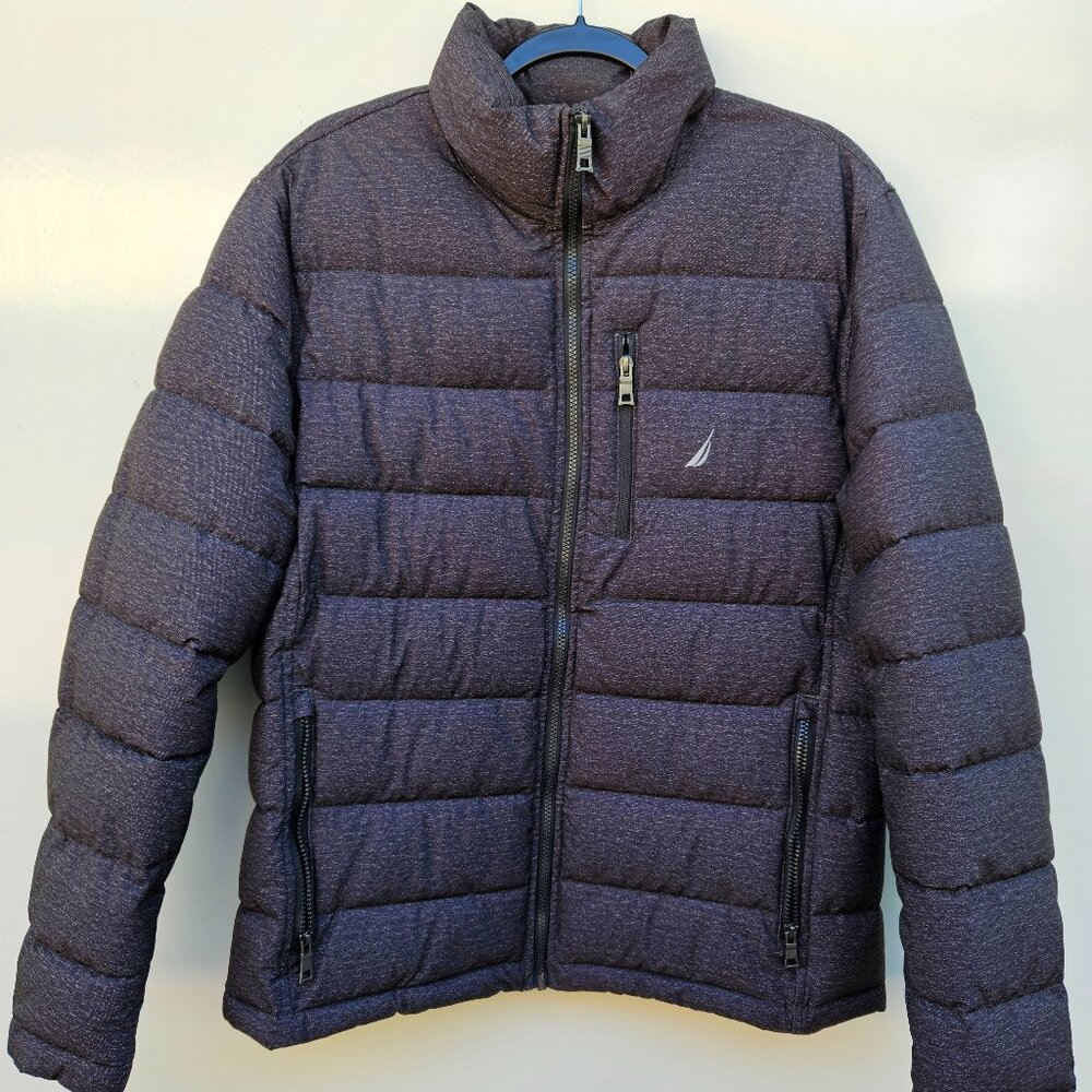 Nautica Men's Grey puff jacket - Picture 1 of 8